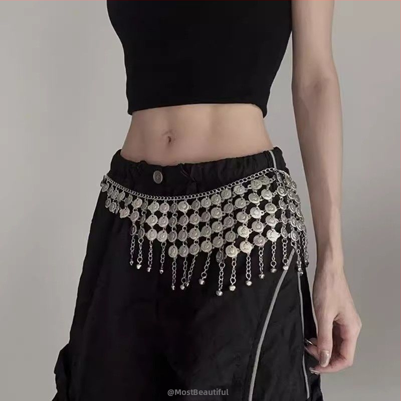 Pásová retiazka z kovu – unisex, športový štýl, pre mladých, jarné uvedenie 2025