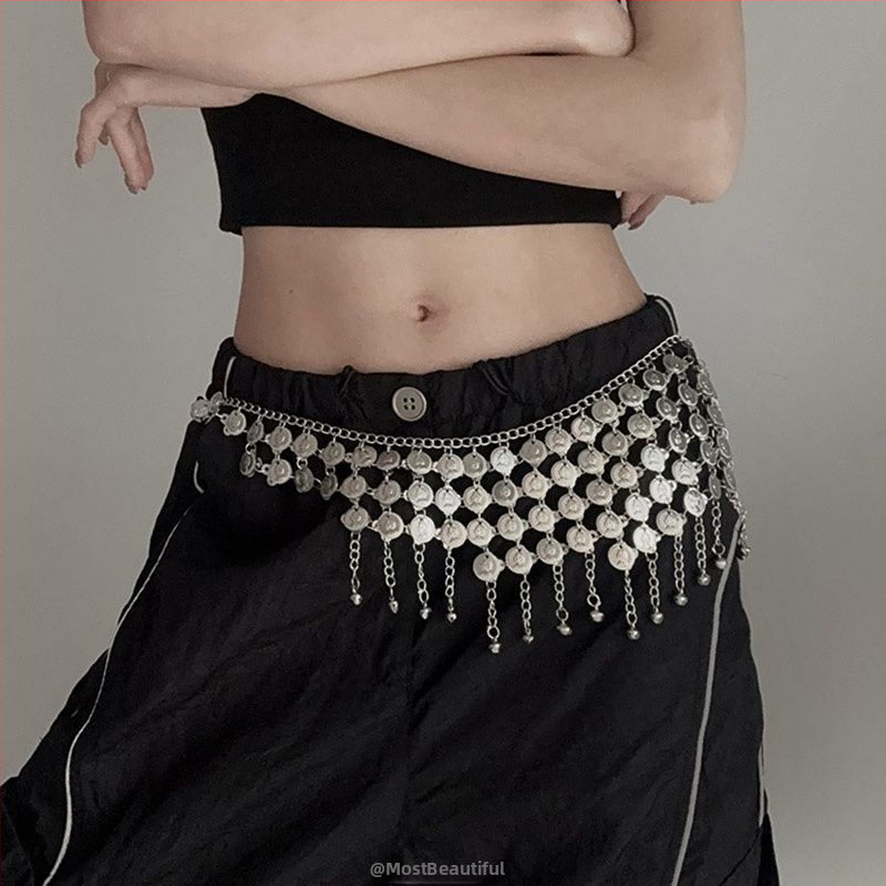 Pásová retiazka z kovu – unisex, športový štýl, pre mladých, jarné uvedenie 2025