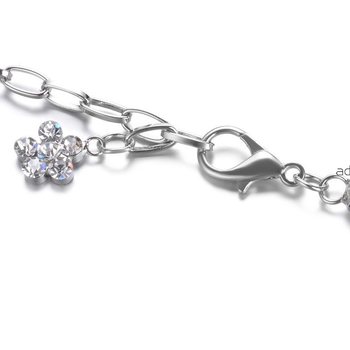 Vēdera dejas josta ar kristāliem un pūdelēm, metāla ķēde, sakausējuma sprādze, āķa aizvērums, platums >4 cm