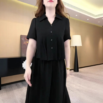 Šifona kleita, Kapok Forest, elegants stils, 90–95% poliestera, garums 99 cm