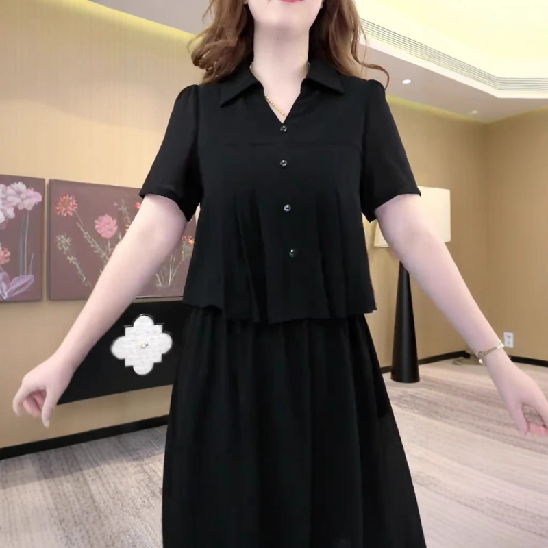 Šifona kleita, Kapok Forest, elegants stils, 90–95% poliestera, garums 99 cm