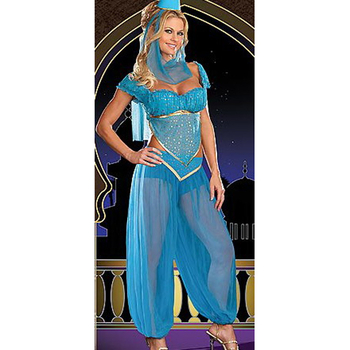 Arab-style plesni kostim za ples trbuha - set za cosplay, tkanina od najlona-blenda, ženski, za anime cosplay i ulogu igranja (najlona-blend tkanina; ženski; anime cosplay & uloga igranja)