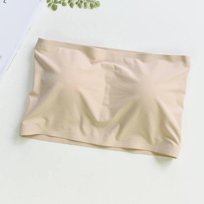 Grudnjak bez naramenica Ice Silk, Cjelokupni košar, Tanak oblik čašice, Nevidljiv i udoban