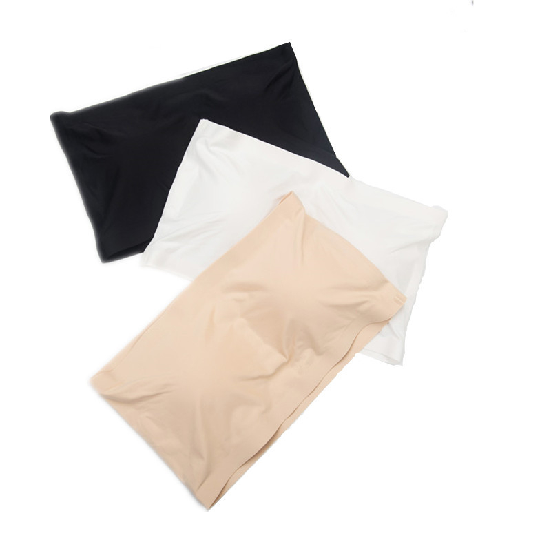 Grudnjak bez naramenica Ice Silk, Cjelokupni košar, Tanak oblik čašice, Nevidljiv i udoban