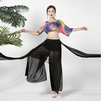 Baoguanghonghua Ženski Belly Dance top od mrežaste tkanine - glavni materijal Spandex 90%, sekundarni Spandex 90%