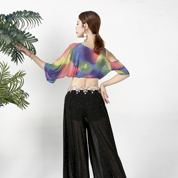Baoguanghonghua Ženski Belly Dance top od mrežaste tkanine - glavni materijal Spandex 90%, sekundarni Spandex 90%
