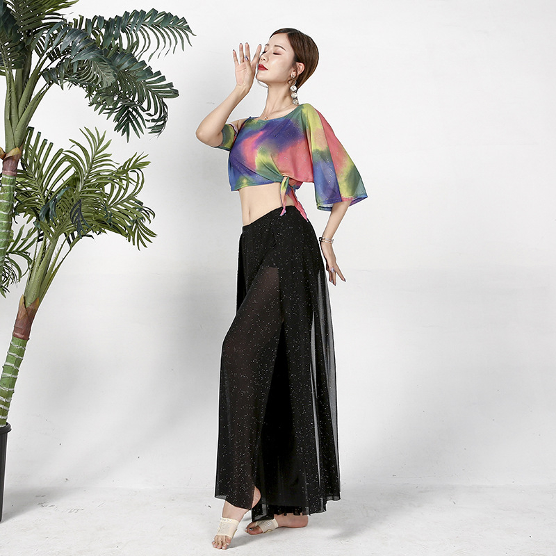 Baoguanghonghua Ženski Belly Dance top od mrežaste tkanine - glavni materijal Spandex 90%, sekundarni Spandex 90%