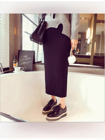 Φόρεμα εγκυμοσύνης μέσου μήκους με στρογγυλό λαιμό, χωρίς μανίκια, ρωμαϊκό ύφασμα πολυεστέρα (50–70% περιεκτικότητα)