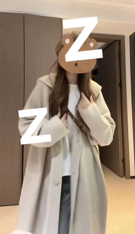 Ženski dugi pleteni kardigan s kapuljom, u Milk Tea boji, korejski stil, slobodan kroj, do koljena, za jesen i zimu