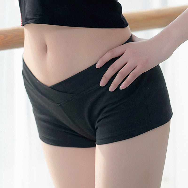 Ženske plesne hlače za vježbanje – moderni ples, pamuk-lycra 95% pamuk / 5% lycra; podstava: spandex 5%; za odrasle žene.
