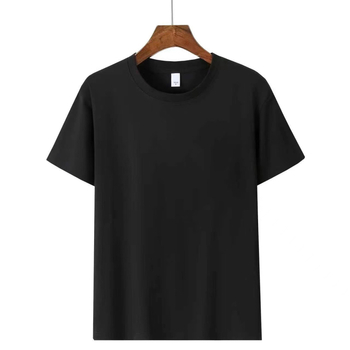 100% kokvilnas T-krekls, brīvās piegriezuma, īsās piedurknes, apaļais kakls, vienkrāsains modelis, elpojošs