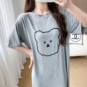 Top za trudnoću za dojenje s bočnim otvorom, 3/4 rukav, Milk Silk materijal, poliester 90–95%