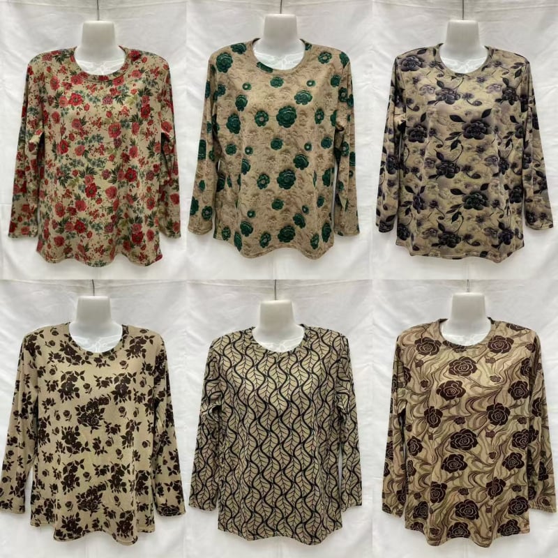 Jesenja ženska majica s dugim rukavima, Starry Sky Cotton mješavina, poliester materijal, opušten stil, rever ovratnik, srednja duljina