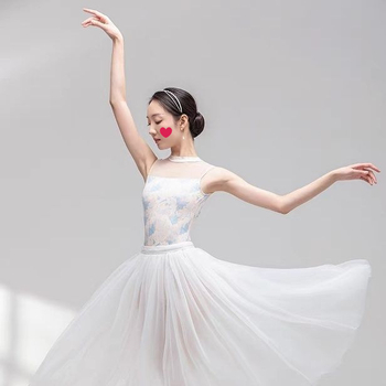 Unitard de dans fără mâneci cu imprimeu balet pentru femei adulte – îmbrăcăminte de dans modernă, țesătură poliester, căptușeală poliester