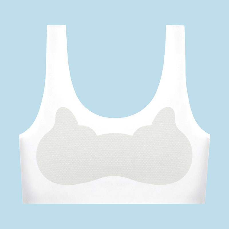 Sutien pentru fete vară: fără cusături, respirabil, confortabil, din nylon, cupe turnate ultra-subțiri, cupe cu acoperire completă