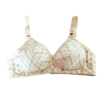 Trudnički dojilni grudnjak s bežičnim dizajnom i prednjim kopčanjem (ultra-tanke oblikovane čašice; pamukasta tkanina; tri reda stražnjih kopči)