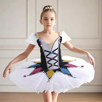 Dječja baletna tutu suknja – Kostim za nastup, brend dancetree, pamuk-akrilna smjesa do 30%, ljeto 2025