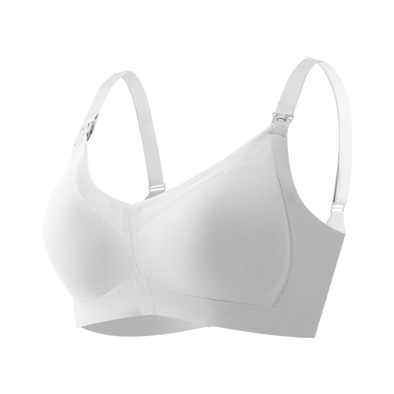 Dojenje grudnjak s tankim oblikovanim košaricama, najlon materijal, bez čeličnih prstena, pogodan za sve faze dojenja
