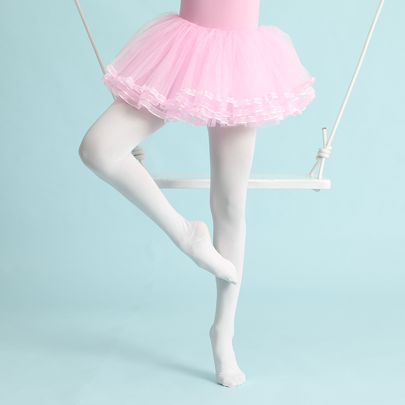 Dječje baletne čarape i tajice za ples, unisex, 80% najlon, za dob 3–8 godina