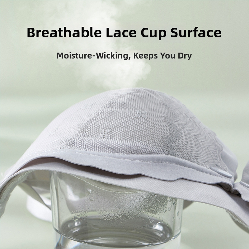 Sutien za dojenje s tankim oblikovanim košaricama, fiksni dvostruki kaiševi, najlon tkanina s pamukom podstavom, za sve faze dojenja (Materijal: najlon; Podstava: pamuk; Sadržaj podstave: 100%; Tip košarica: tanki oblikovani; Trake: fiksni dvostruki)