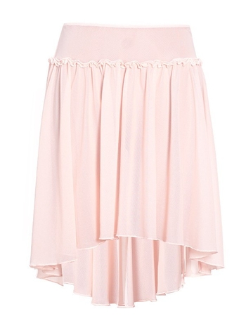 Fustă de balet pentru adulți, talie elastică, plasă moale, exterior nylon 95%, căptușeală spandex 5%, lungime medie