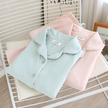 Porodna pidžama za zimu – kućni loungewear s kardigan krojem, Derong termo poliester 80–90%, dugi rukavi, hlače