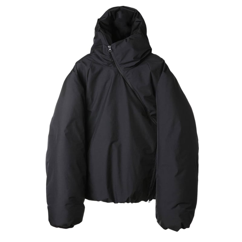 Jakna s perjem od kačjeg perja s diag. zatvaračem, kapuljača, otporna na vjetar, punilo od kačjeg perja (76–80%), 238/257/279 g, srednja duljina, gradski stil, za -20°C do -5°C