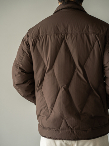 Muška vjetrovka kratka jakna s reverom, flis podstava, 90% guščje peruti, zimska jakna