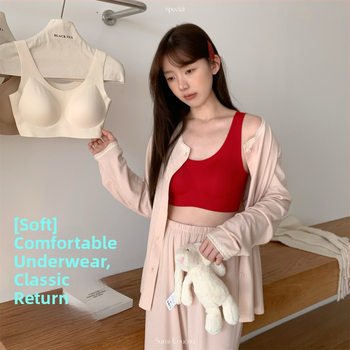 Kamizolės stiliaus liemenėlė, modalinis audinys, mulberry šilko įdaila, 3/4 puodeliai, ploni formuoti puodeliai, nematomas dizainas