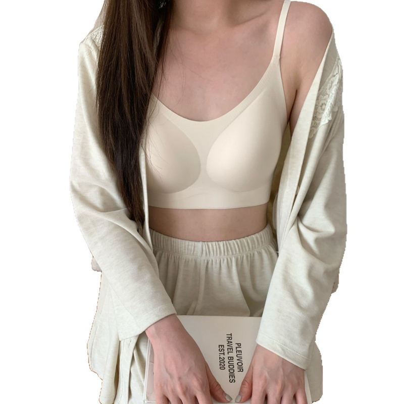 Grudnjak u stilu kamizole, modalna tkanina, podstava od mulberry svile, košarice 3/4, tanke oblikovane košarice, nevidljiv dizajn