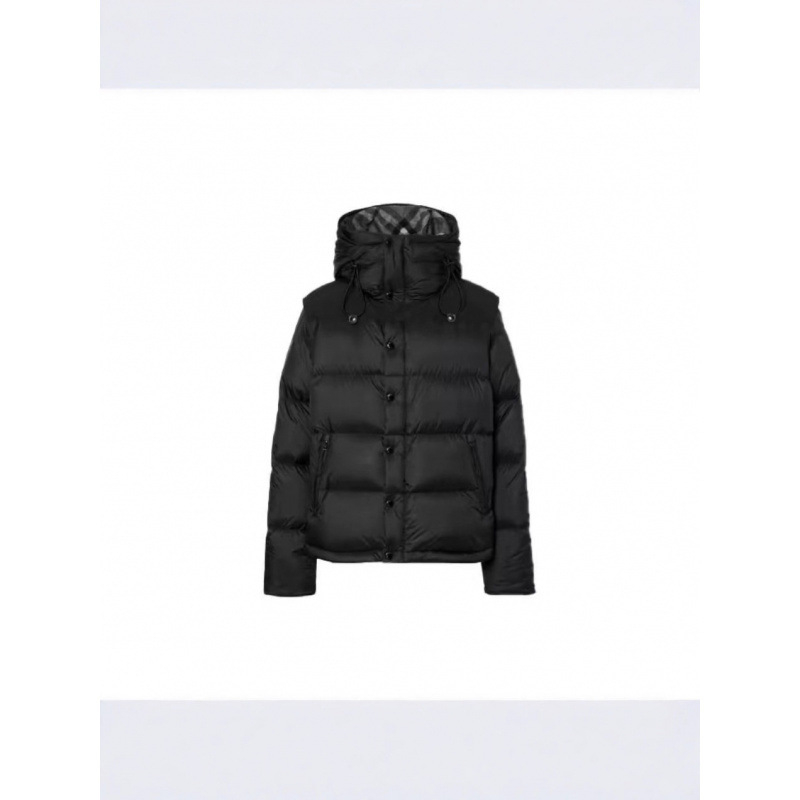 Jakna s odvojivim rukavima i kapuljom, zimni muški stil; punilo: bijeli pačje dolje; sadržaj dolja 91–95%; zaštita od hladnoće -30°C do -15°C