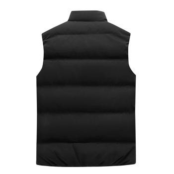 Pánska zimná prešívaná bunda s výplňou z polyesteru — Hlavný materiál: polyester; Bez kapucne; Štýl: kórejský; Voľný strih