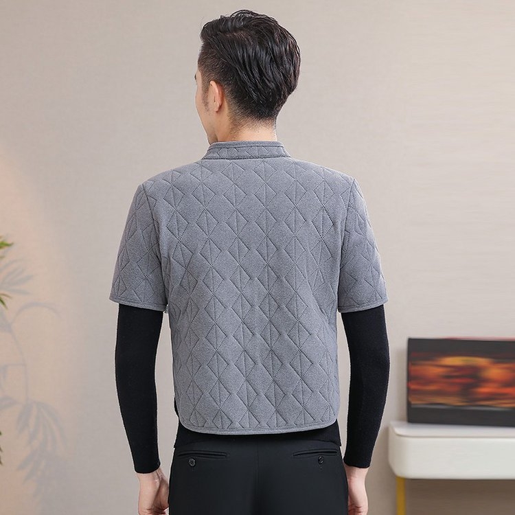 Muški šal za ramena s flis podstavom – zaštita vrata i struka, slobodan kroj, poliester materijal