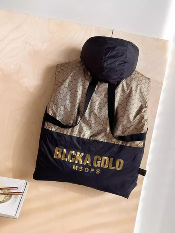 Dječja vesta s perjem gusjeg pera, najlonska vanjska tkanina, poliester podstava, zimska verzija sa zatvaračem