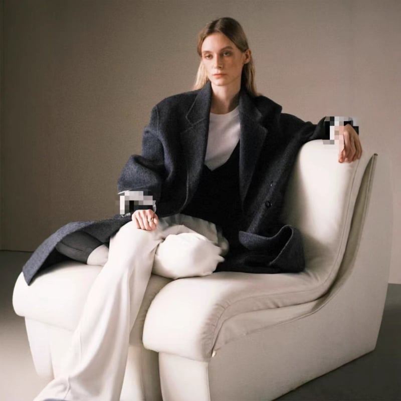 Kaput od vunene smjese: 80% vuna, 10% dlaka deve, 10% Tencel, Zima 2024