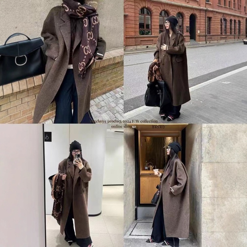 Kaput od vunene smjese: 80% vuna, 10% dlaka deve, 10% Tencel, Zima 2024