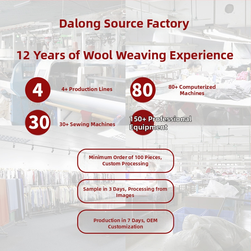 Pletený sveter na zákazku (OEM výroba; úpravy podľa návrhov a vzorov; malé série podľa výkresov; kapacita 1000 kusov)