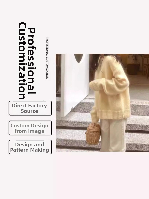 Vyšívaný pletený sveter - prispôsobiteľný podľa vzoriek/ OEM/ spracovanie podľa výkresov, 7-dňová skúšobná doba, výrobná kapacita 2000 kusov, hlavné materiály: Corduroy, Polyester, Acrylic, Spandex, Ice Silk