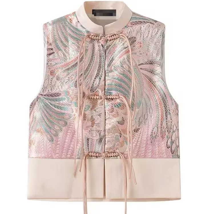 Isman δαντελένιο γιλέκο – παραγόμενο κατά παραγγελία σύμφωνα με σχέδια και δείγματα, εξαιρετικής κατασκευής, δοκιμή 3–5 ημέρες, χειμερινή συλλογή 2024