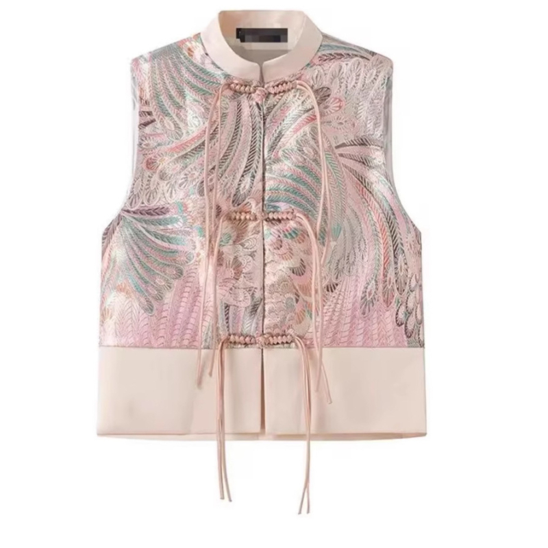 Isman δαντελένιο γιλέκο – παραγόμενο κατά παραγγελία σύμφωνα με σχέδια και δείγματα, εξαιρετικής κατασκευής, δοκιμή 3–5 ημέρες, χειμερινή συλλογή 2024