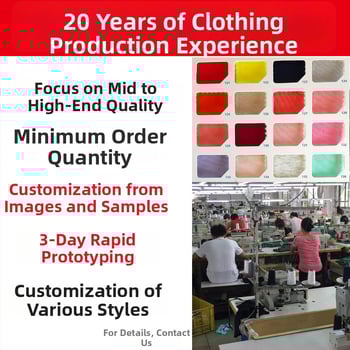 Individualizuotos drabužių apdorojimas moterų mezginiams ir audinių T‑marškinėliams — modelių kūrimas, spauda ir siuvinėjimas; OEM ir brėžinių apdorojimas; Audiniai: medvilnė, sintetiniai pluoštai, spandeksas, modalas; Pajėgumas: 600 vienetų