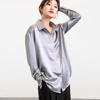 Tkana ženska košulja od acetata, stil Japana i Koreja, OEM obrada, mogućnost prilagođavanja