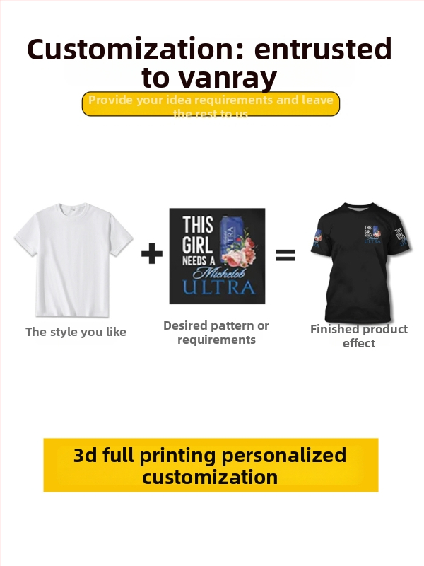 Krekliņa ar īsām piedurknēm, abpusēja apdruka, brīvs piegriezums, materiāls: imitācijas kokvilna ar poliesteru 81-90%.