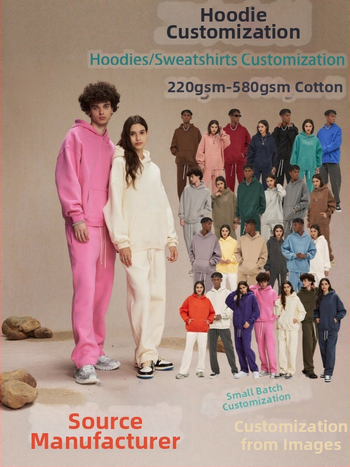 Producția de îmbrăcăminte personalizată: tricouri, hanorace și șorturi – OEM, prototipare și procesare de desene; materiale: bumbac, poliester, modal, bumbac elastic