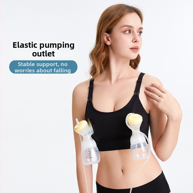 Piena zīdīšanas krūšturis pēc dzemdībām ar noņemamām dubultām siksnām, plānas formētas krūzes, bez tērauda gredieniem, galvenais audums 90–95% kokvilna, pildījums 100% kokvilna, muguras aizdare ar četriem āķiem, viengabala dizains, zīdīšanai