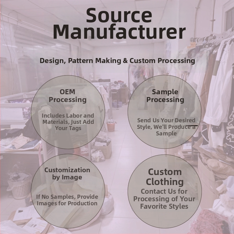 Džinsi un kleitas – mazās partijas pielāgota apģērbu ražošana, OEM paraugu izstrāde un ražošana; Vidēja līdz augstā kvalitāte; Pārbaudes cikls 3; Ražošanas jauda 1000 vienību; Apstrāde pēc parauga un rasējuma