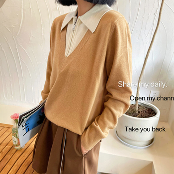 Pulover od vune s kašmirom, vunom i modalom; podržava uzorak i OEM obradu; kapaciteta 3000 komada; 3 dizajnera; japansko-korejski stil.