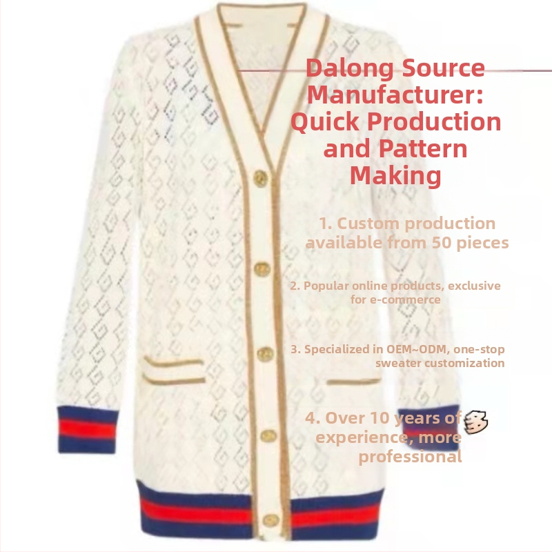 Kašmira un vilnas džemperis ar gradienta raksturu un izšuvumu, OEM pielāgošana pēc zīmējumiem, paraugu pārbaude 2 dienas, ražošanas jauda 1000 vienību