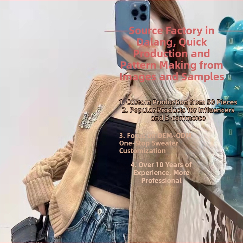 Pletā džemperjaka OEM pasūtījums – pēc zīmējumiem un paraugiem, mazām partijām, augstākās klases materiāli kasmīrs/vilna/modal/nylon un citas adītas audums (Pārbaudes cikls: 2; Ražošanas jauda: 1000/2)