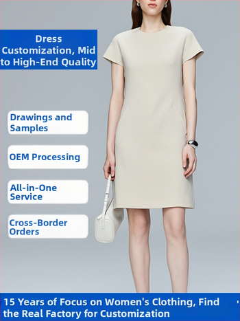 Acetatna haljina za ured bias krojem; izrada uzoraka, male serije OEM obrade, vrhunsko prilagođavanje; srednje-visoka proizvodnja, 5-dnevno probno razdoblje, 1000 kom/dan